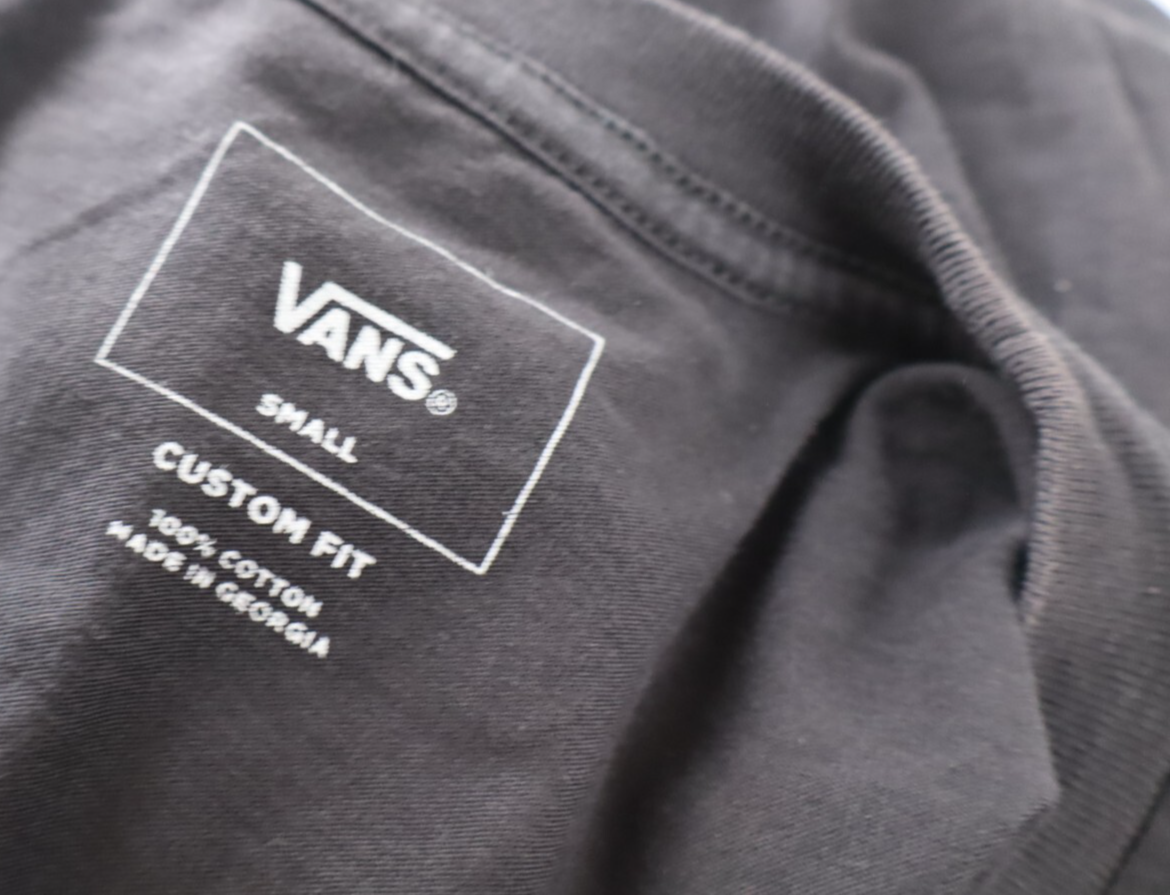 VANS MAGLIA UOMO COTONE TG. S MAN COTTON T-SHIRT CASUAL VINTAGE COTONE