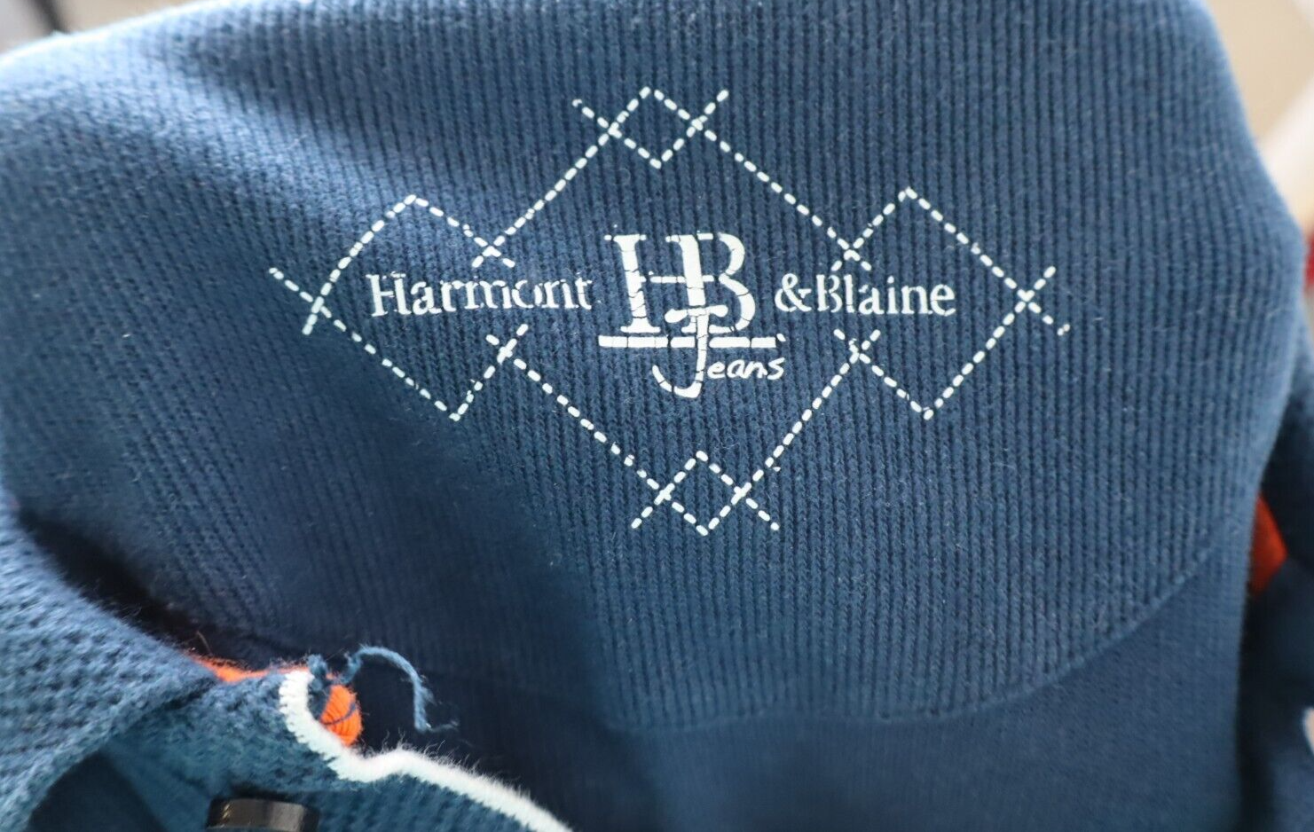 HARMONT & BLAINE POLO MAGLIA UOMO TG S MAN T-SHIRT CASUAL VINTAGE COTONE