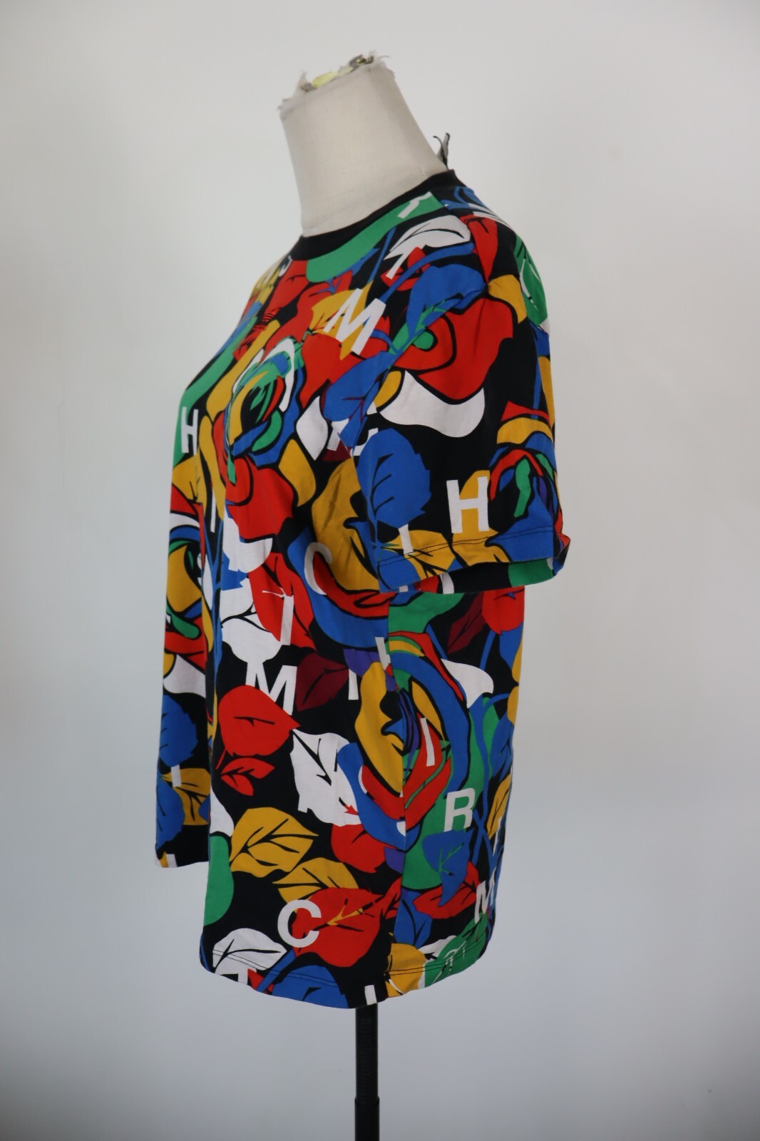 ADIDAS BY RICH MNISI MAGLIA DONNA TG 42 WOMAN CASUAL VINTAGE T- SHIRT TOP COTONE