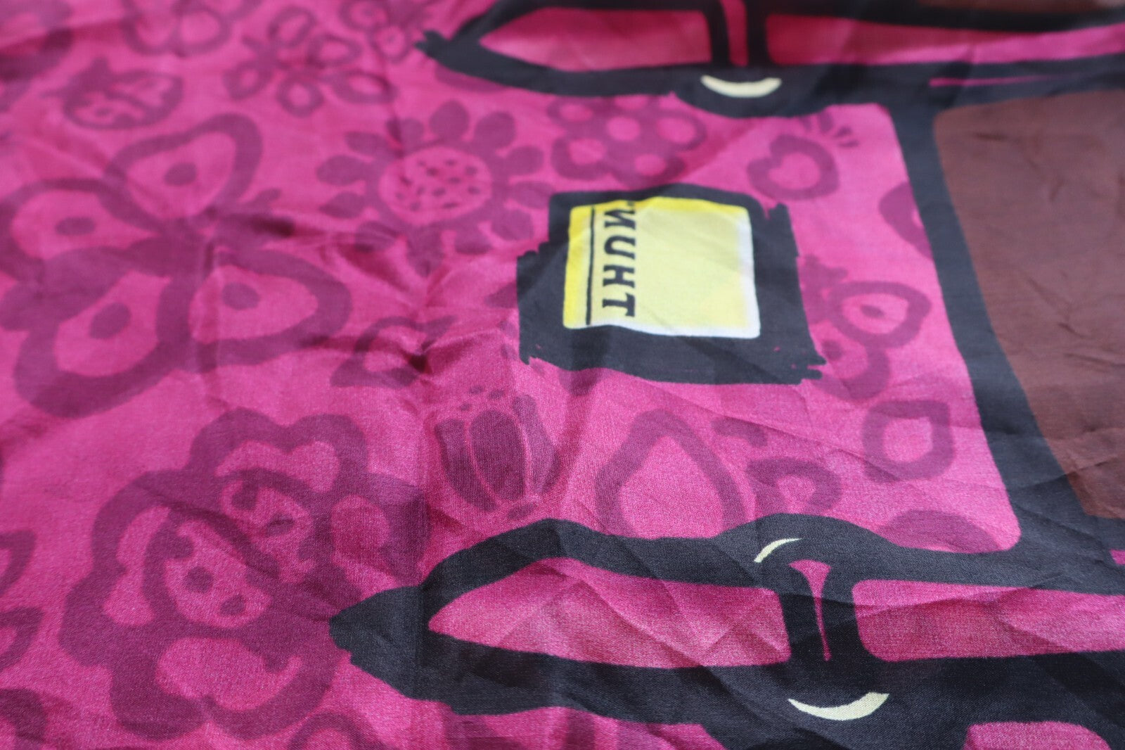 THUN FOULARD 100% SILK SETA SCARVES SCARF SQUARE MADE ITALY