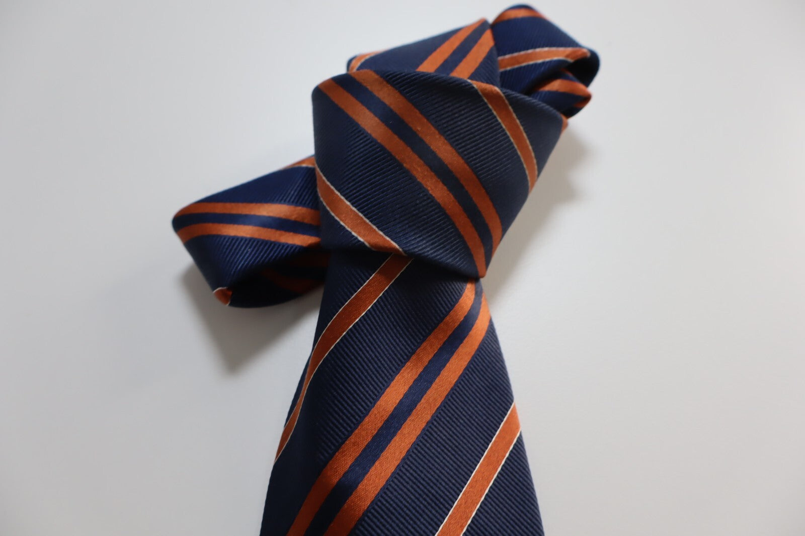 PROVENZALE NAPOLI 100% SILK TIE SETA CRAVATTA NECKTIE MADE  ITALY SELF TIPPED