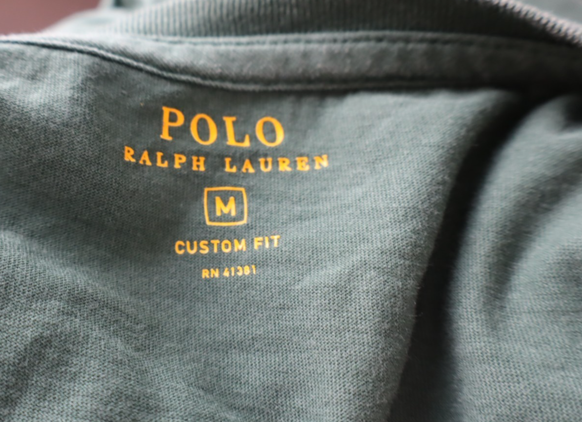 POLO RALPH LAUREN MAGLIA UOMO M MAN CASUAL VINTAGE T-SHIRT COTONE COTTON LOGO
