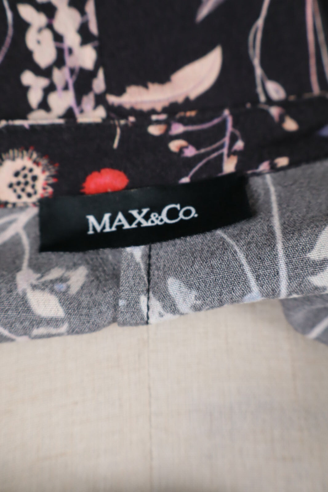 MAX & CO VESTITO DONNA TG. 44 FLOREALE WOMAN CASUAL VINTAGE DRESS