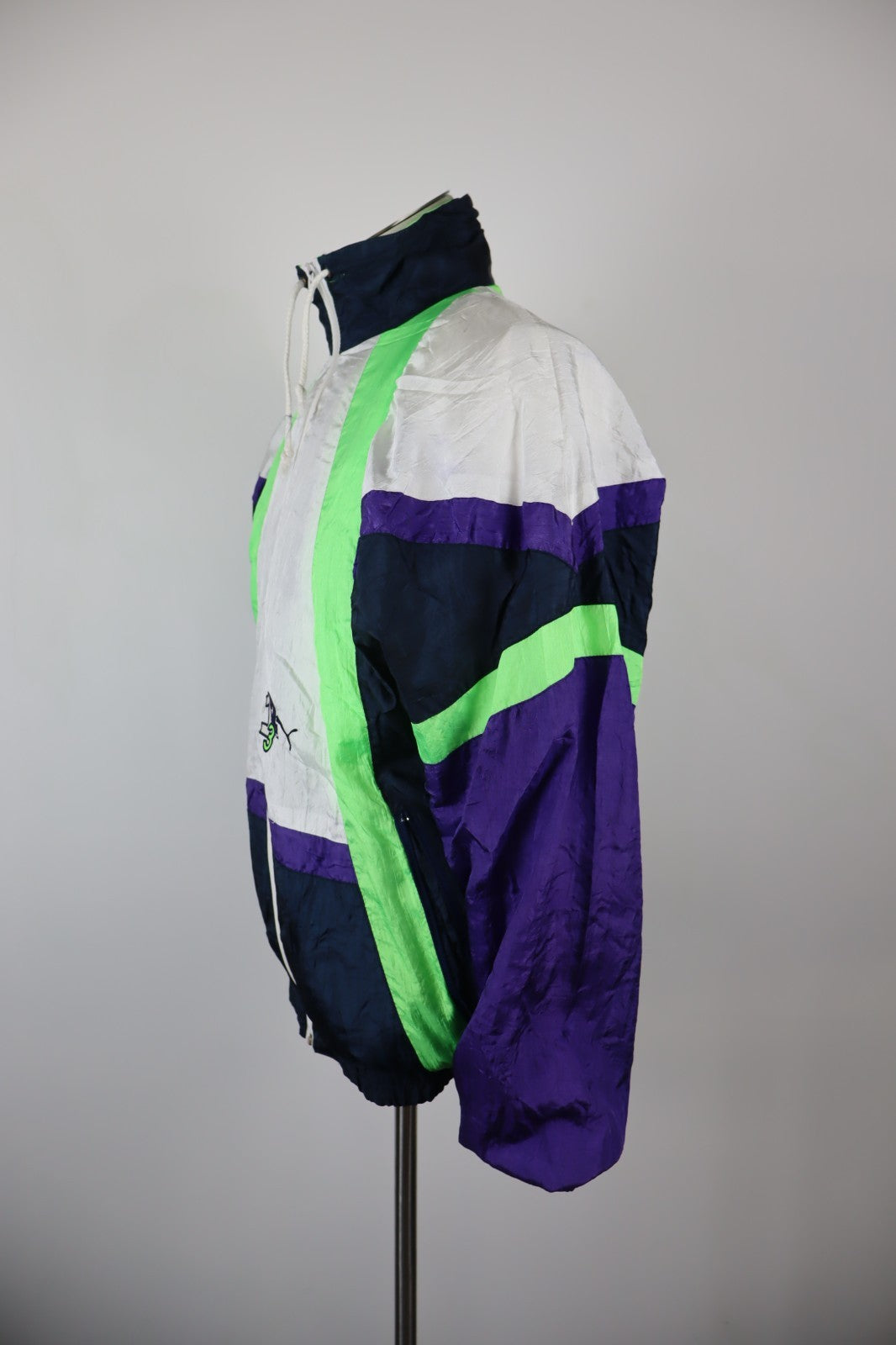 PUMA GIACCA SPORTIVA UOMO Tg. S MAN CASUAL SPORT JACKET VINTAGE ITALY