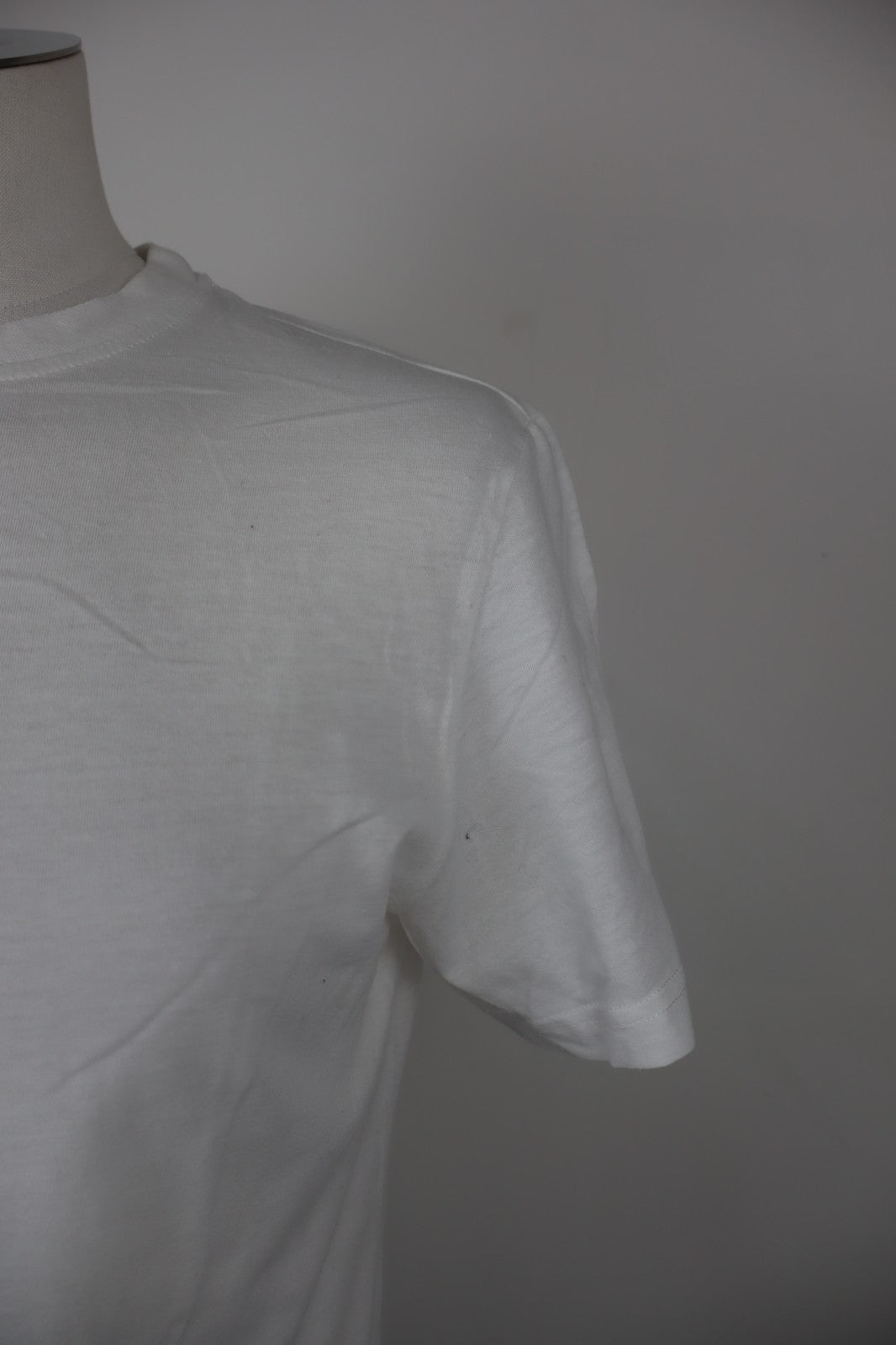 TOMMY HILFIGER MAGLIA UOMO TG L MAN T-SHIRT CASUAL VINTAGE COTONE COTTON BIANCO