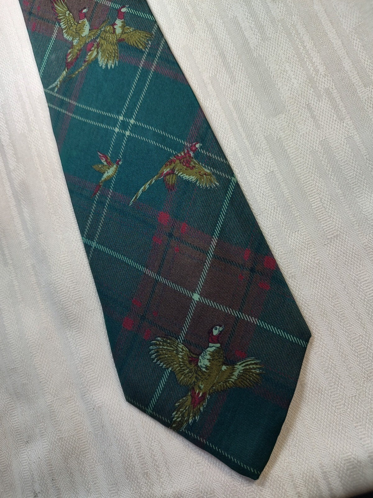 LES COPAINS 100% SILK TIE SETA CRAVATTA NECKTIE MADE IN ITALY CLASSIC