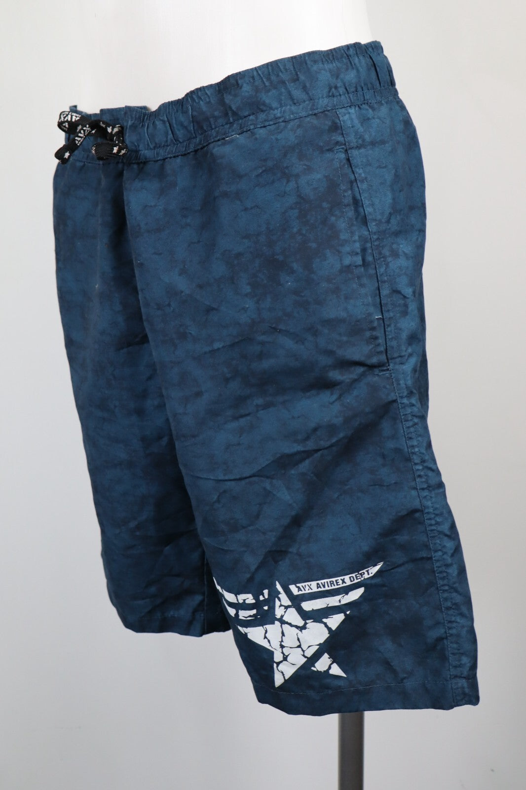 AVIREX AVX COSTUME PANTALONCINO MARE UOMO TG L MEN SWIMSUIT VINTAGE CASUAL