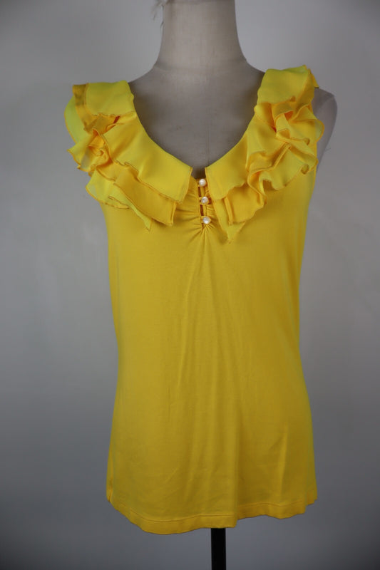 RALPH LAUREN MAGLIA SMANICATA TOP DONNA TG. M WOMAN SHIRT CASUAL VINTAGE