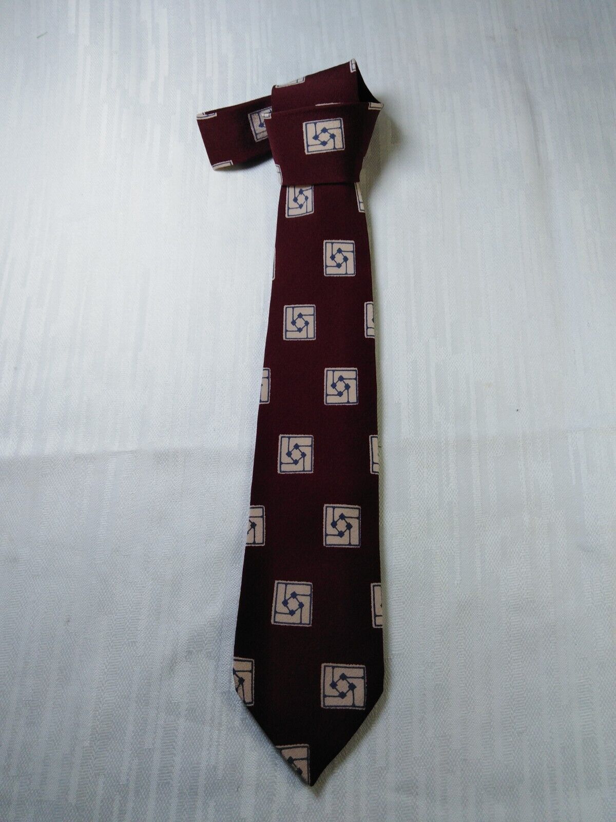 PROCHOWNICK 100% SILK TIE SETA CRAVATTA NECKTIE MADE IN ITALIA CLASSIC