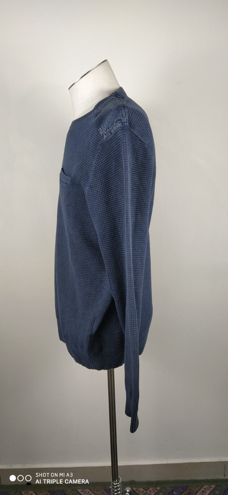 CALVIN KLEIN JEANS MAGLIONE COTONE COTTON VINTAGE UOMO Tg. L MAN SWEATER CASUAL