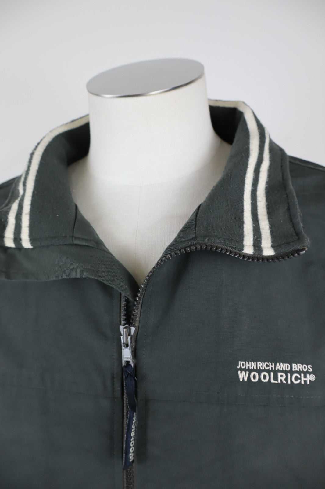 WOOLRICH GIUBBINO LEGGERO UOMO Tg 2XL MAN CASUAL GIACCA VINTAGE JACKETCOTONE