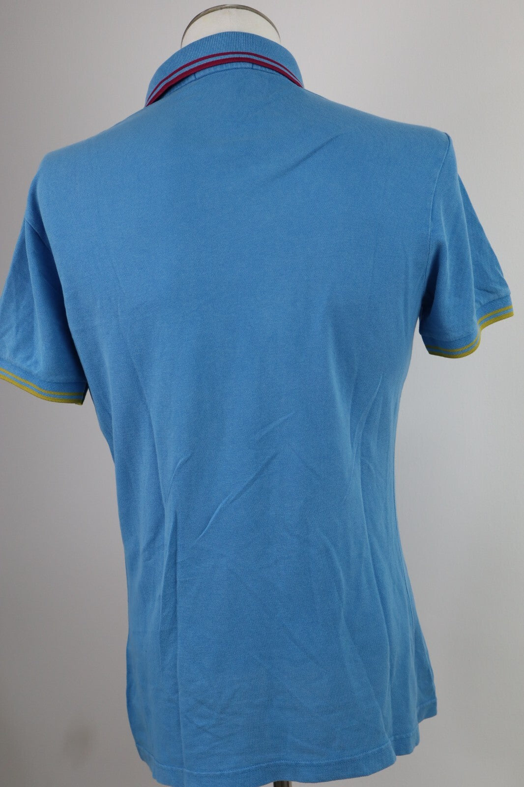 FRED PERRY POLO MAGLIA UOMO COTONE TG. M MAN COTTON T-SHIRT CASUAL VINTAGE