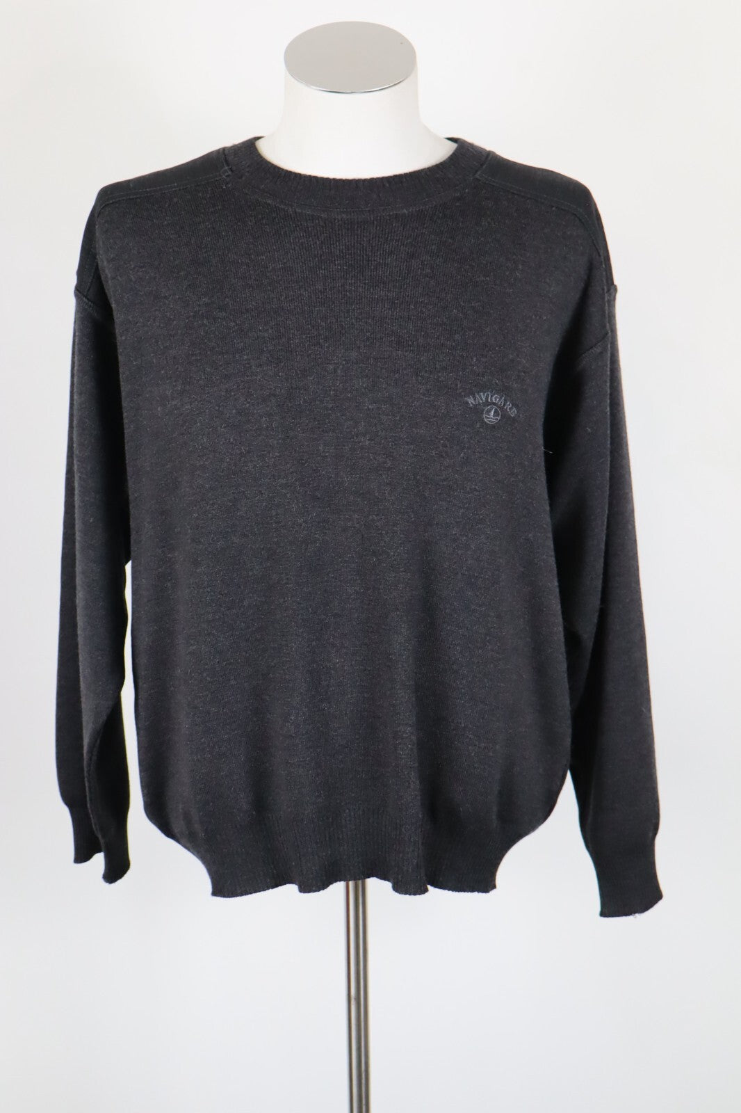 NAVIGARE MAGLIONE LANA ACRILICO VINTAGE UOMO Tg. L MAN SWEATER CASUAL