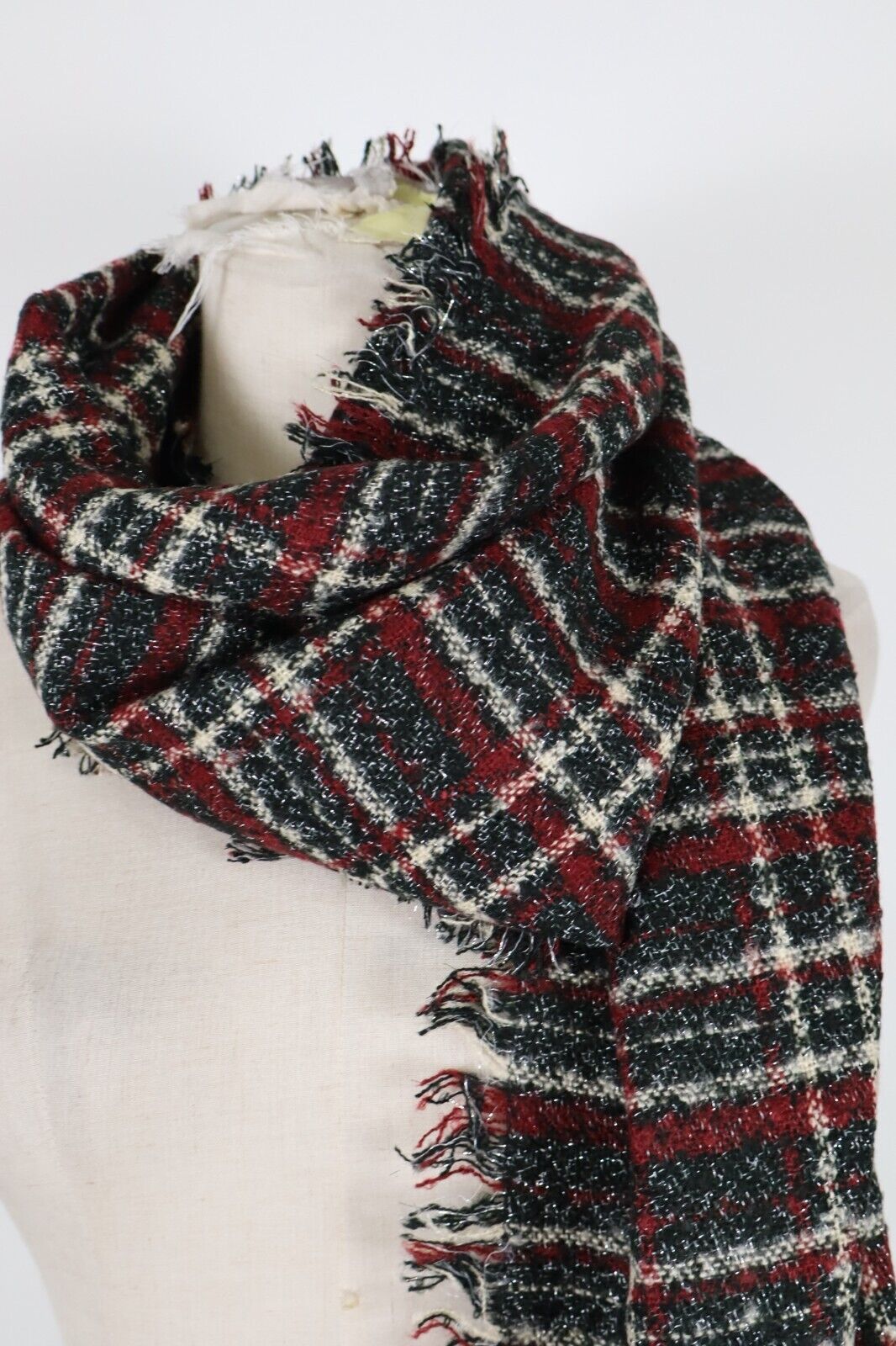 ROCCOBAROCCO SCIARPA  UOMO DONNA UNISEX WOMAN MAN VINTAGE CASUAL SCARF TAG