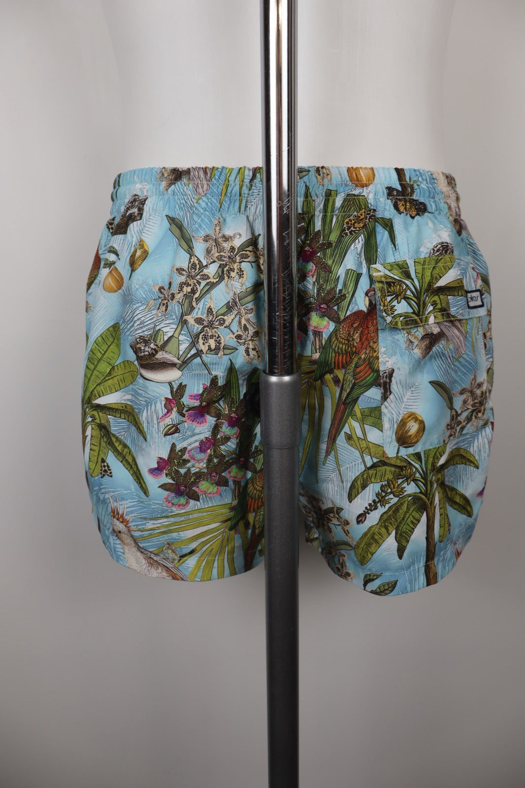 BYBLOS COSTUME PANTALONCINO MARE UOMO TG 48 MEN SWIMSUIT VINTAGE CASUAL