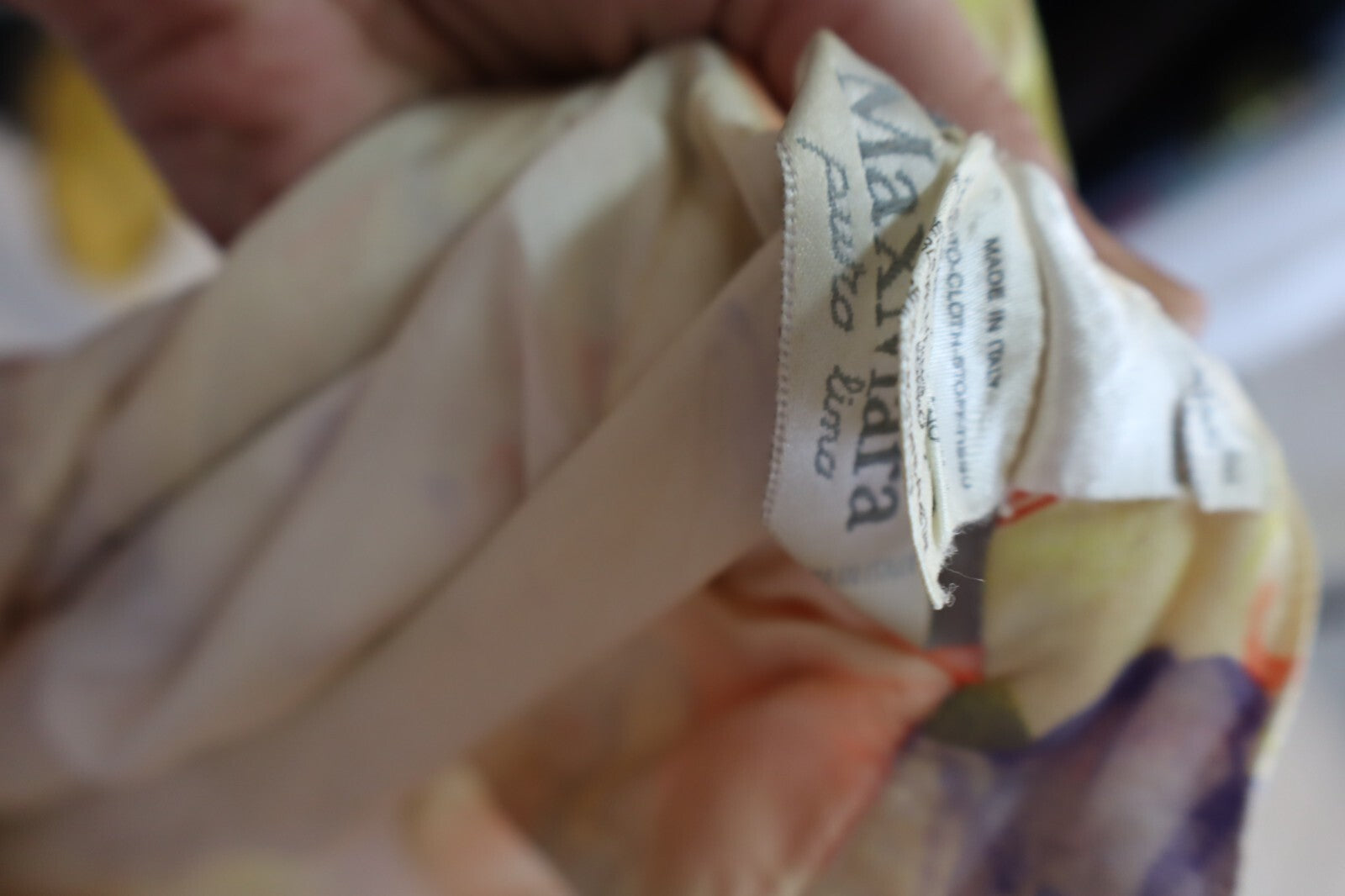 MAX MARA GONNA DONNA WOMAN SKIRT Tg. 46 VINTAGE CASUAL LINO