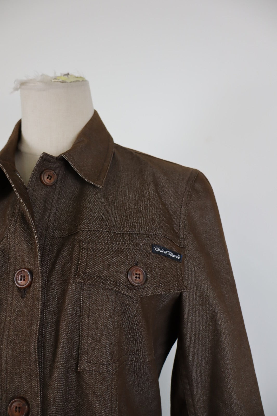 CONTE OF FLORENCE GIUBBINO LEGGERO GIACCA DONNA M WOMAN CASUAL JACKET VINTAGE