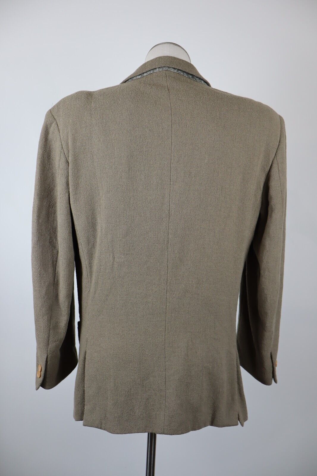 BYBLOS GIACCA BLAZER UOMO Tg L MAN VINTAGE JACKET LANA WOOL
