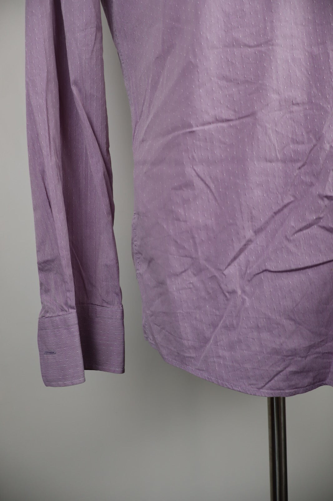 HUGO BOSS CAMICIA UOMO TG. 39 15 1/2 SLIM MAN CASUAL VINTAGE SHIRT COTONE COTTON