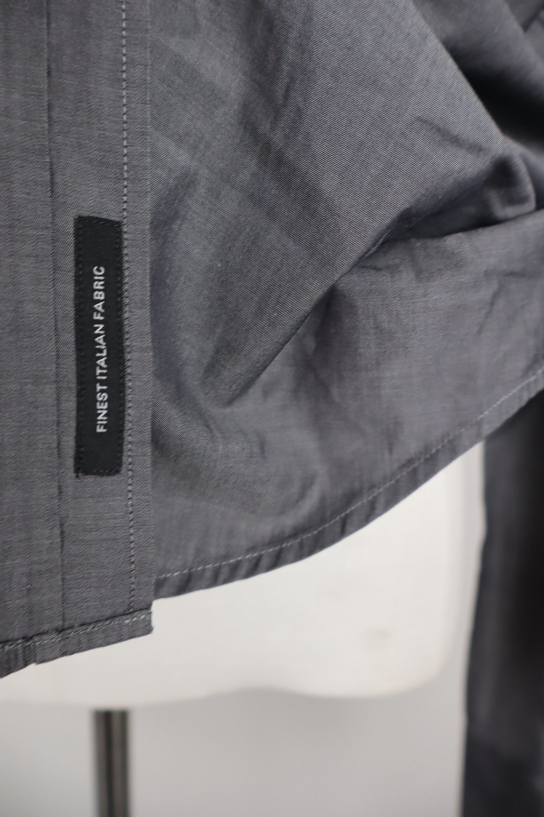 HUGO BOSS CAMICIA UOMO TG. 43 17 SLIM MAN CASUAL VINTAGE SHIRT COTONE COTTON