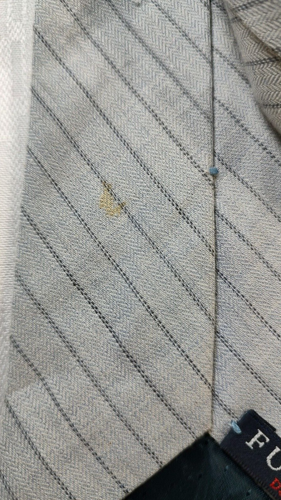 FUSARO COTONE CASHMERE TIE CRAVATTA NECKTIE MADE IN ITALY CLASSIC