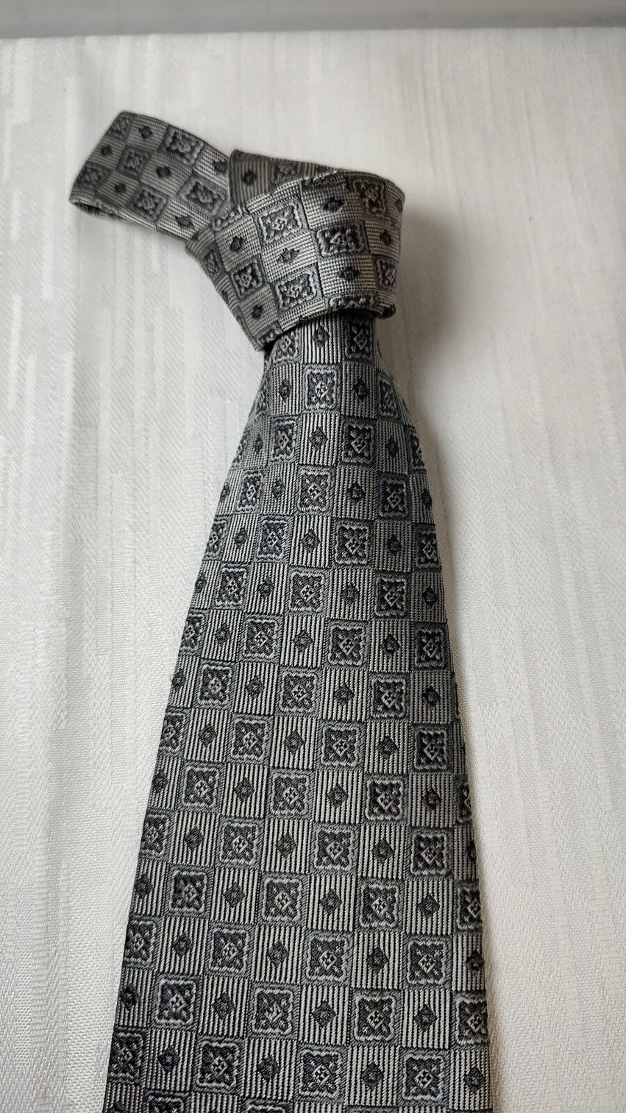 FABIO FERRETTI 100%  SILK TIE SETA CRAVATTA NECKTIE MADE IN ITALY