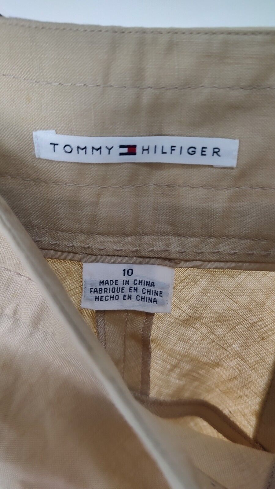 TOMMY HILFIGER GONNA DONNA WOMAN SKIRT Tg. 10 CASUAL VINTAGE LINO