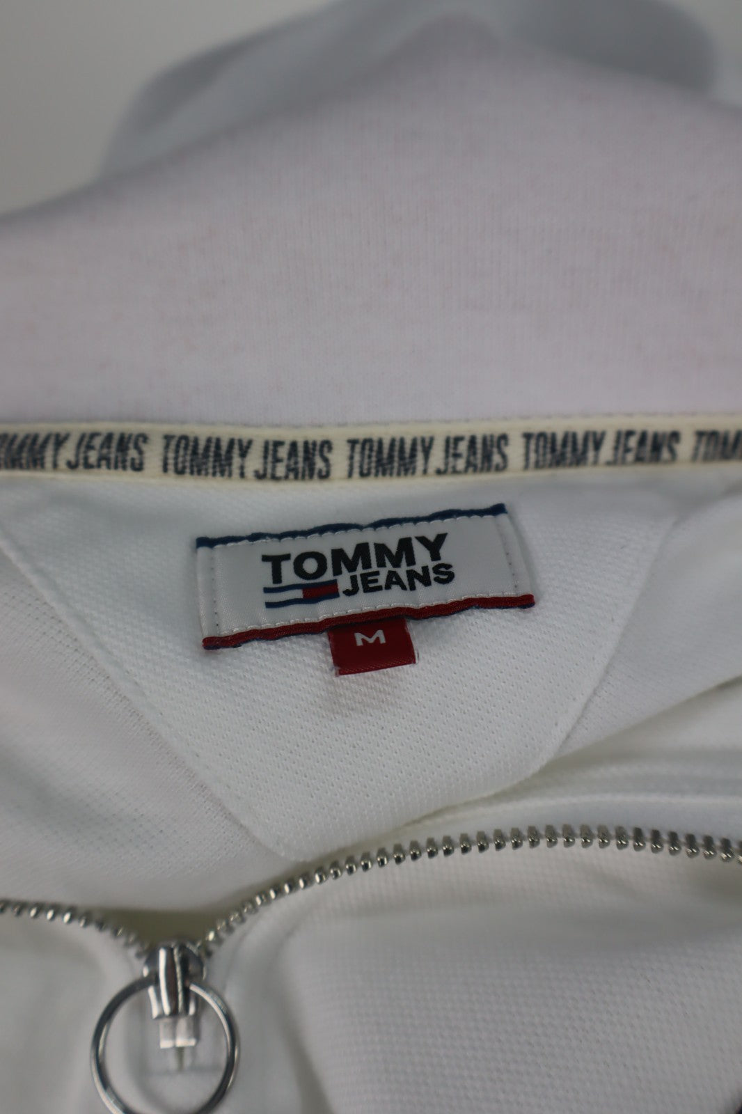 TOMMY HILFIGER JEANS POLO MAGLIA UOMO TG M MAN T-SHIRT CASUAL VINTAGE COTONE
