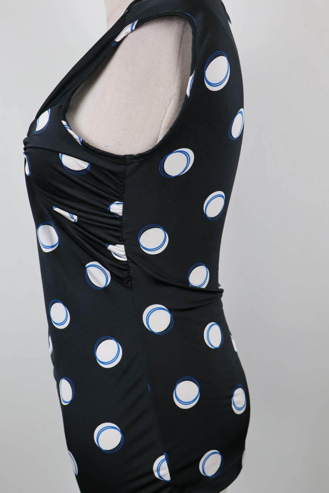 EMME MARELLA MAGLIA DONNA TG. S WOMAN CASUAL VINTAGE TOP T-SHIRT POIS