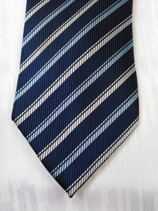 GIORGIO MARIANI 100% SETA SILK TIE CRAVATTA NECKTIE ITALY VINTAGE SELF TIPPED
