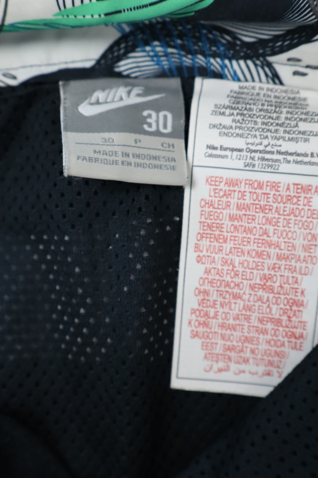 NIKE COSTUME PANTALONCINO MARE UOMO TG 30 MEN SEA SWIMSUIT VINTAGE CASUAL