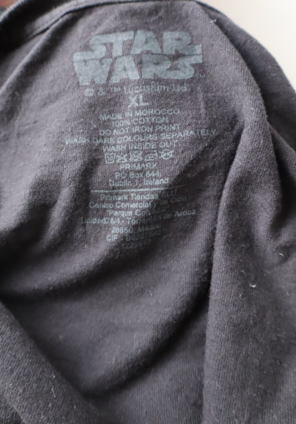 STAR WARS BABY YODA MAGLIA UOMO COTONE XL MAN T-SHIRT CASUAL MANDALORIAN