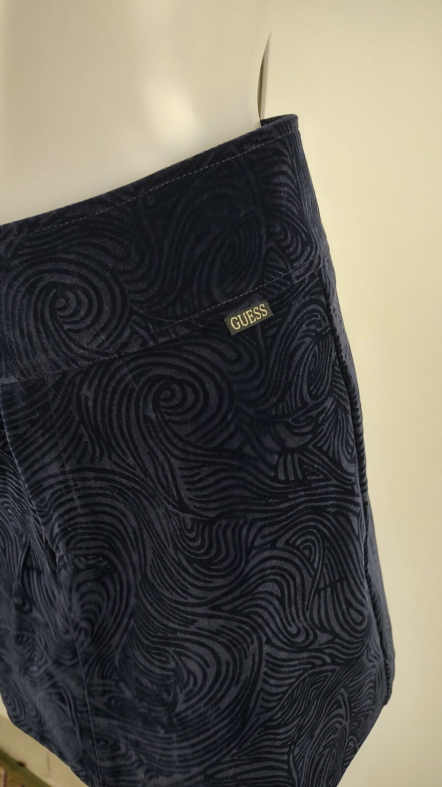GUESS GONNA DONNA WOMAN SKIRT TG. S CASUAL VINTAGE COTONE