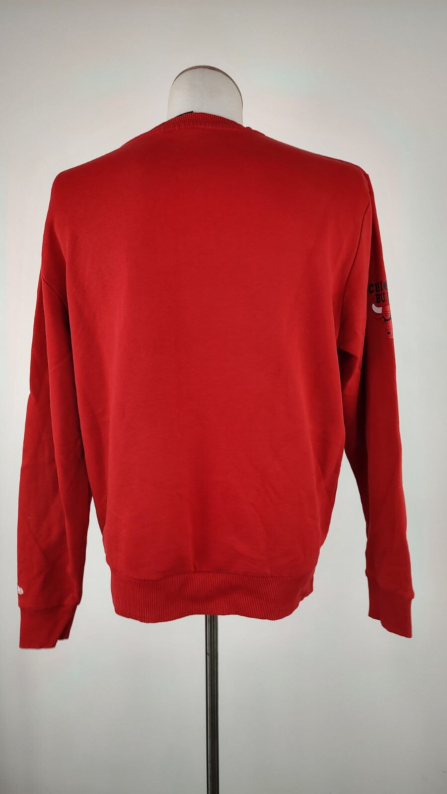 NEW ERA FELPA UOMO Tg L MAN CASUAL VINTAGE SPORT SWEATSHIRT CASUAL NBA BULLS