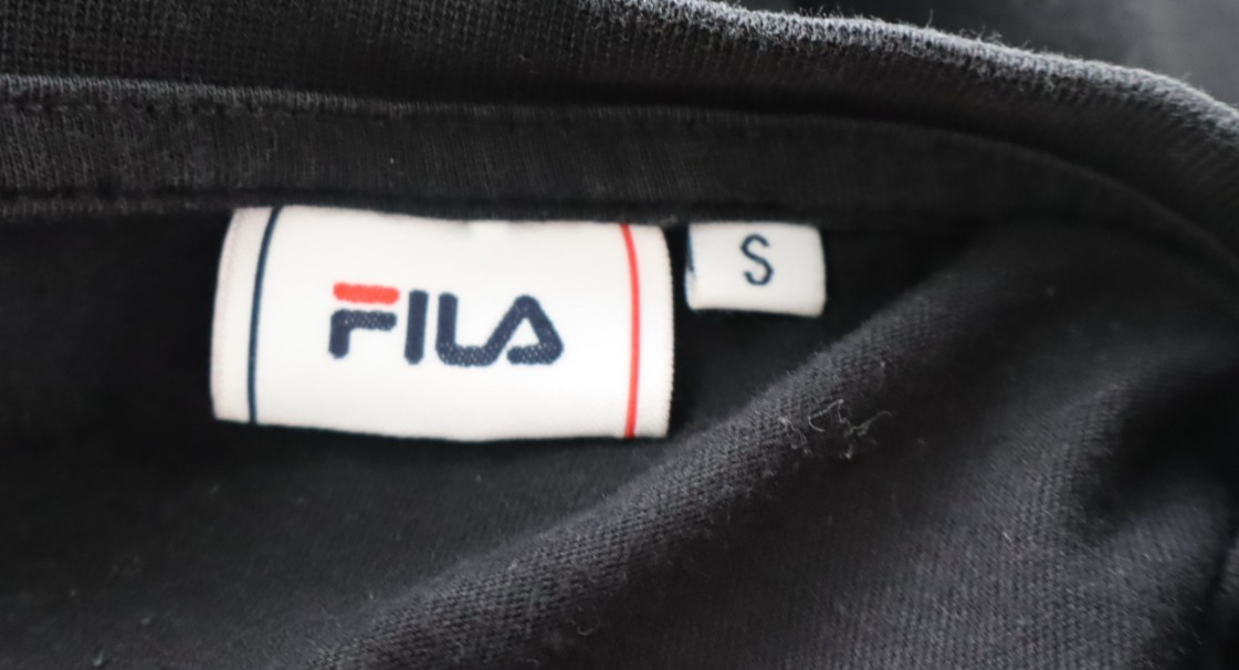 FILA MAGLIA UOMO TG S MAN T-SHIRT CASUAL VINTAGE COTONE COTTON BIG LOGO