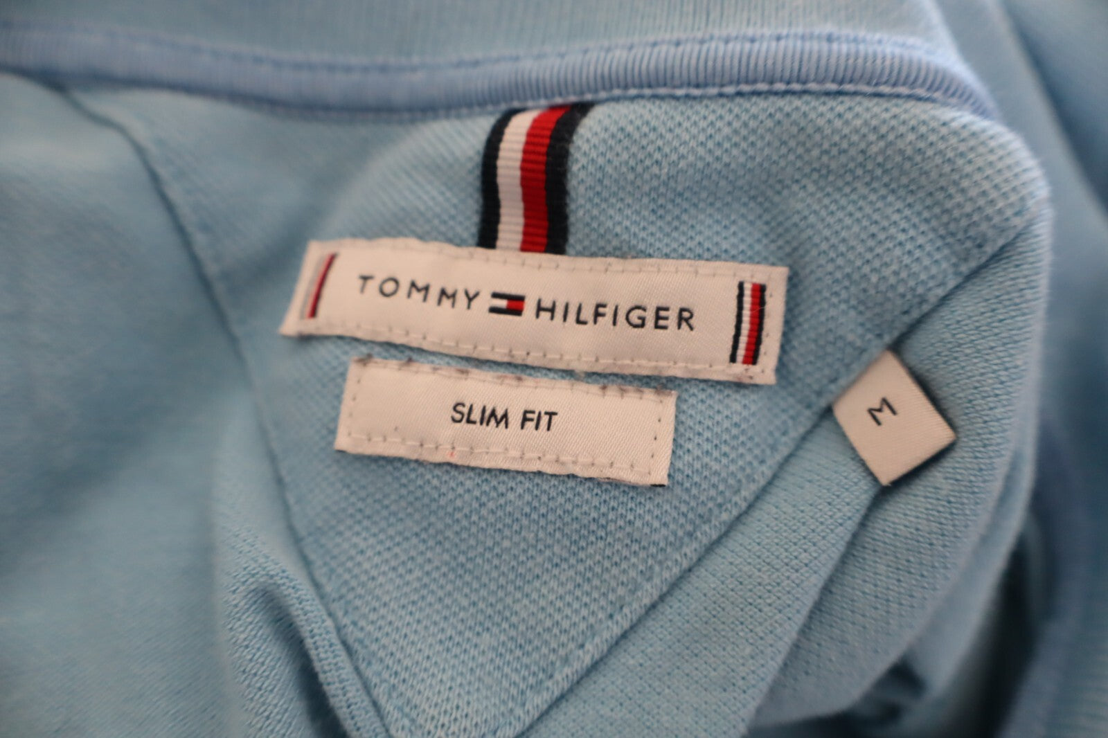 TOMMY HILFIGER POLO T-SHIRT DONNA COTONE TG. M WOMAN SHIRT CASUAL VINTAGE COTTON