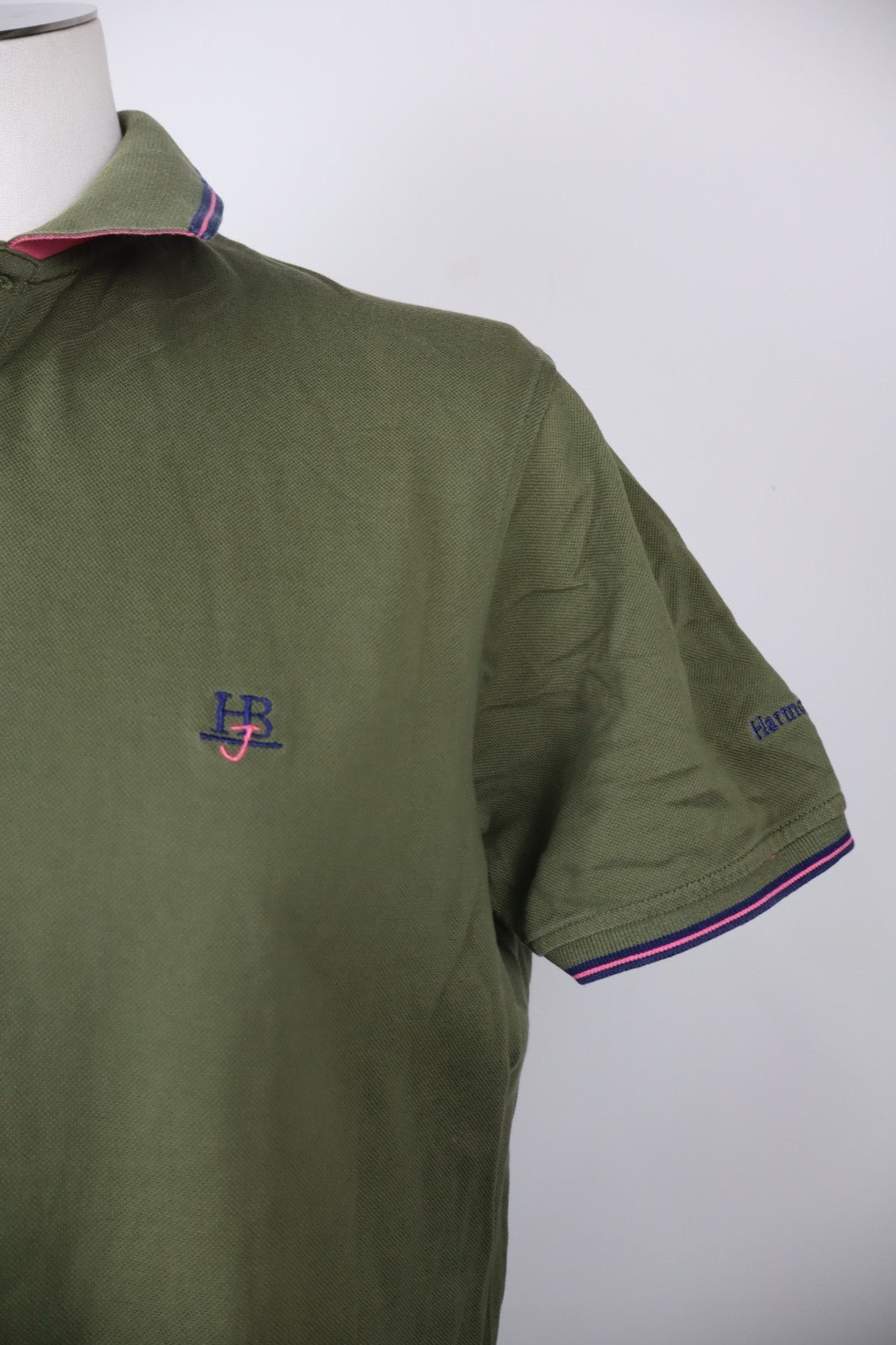 HARMONT & BLAINE POLO MAGLIA UOMO COTONE TG. XL MAN COTTON T-SHIRT VINTAGE LOGO