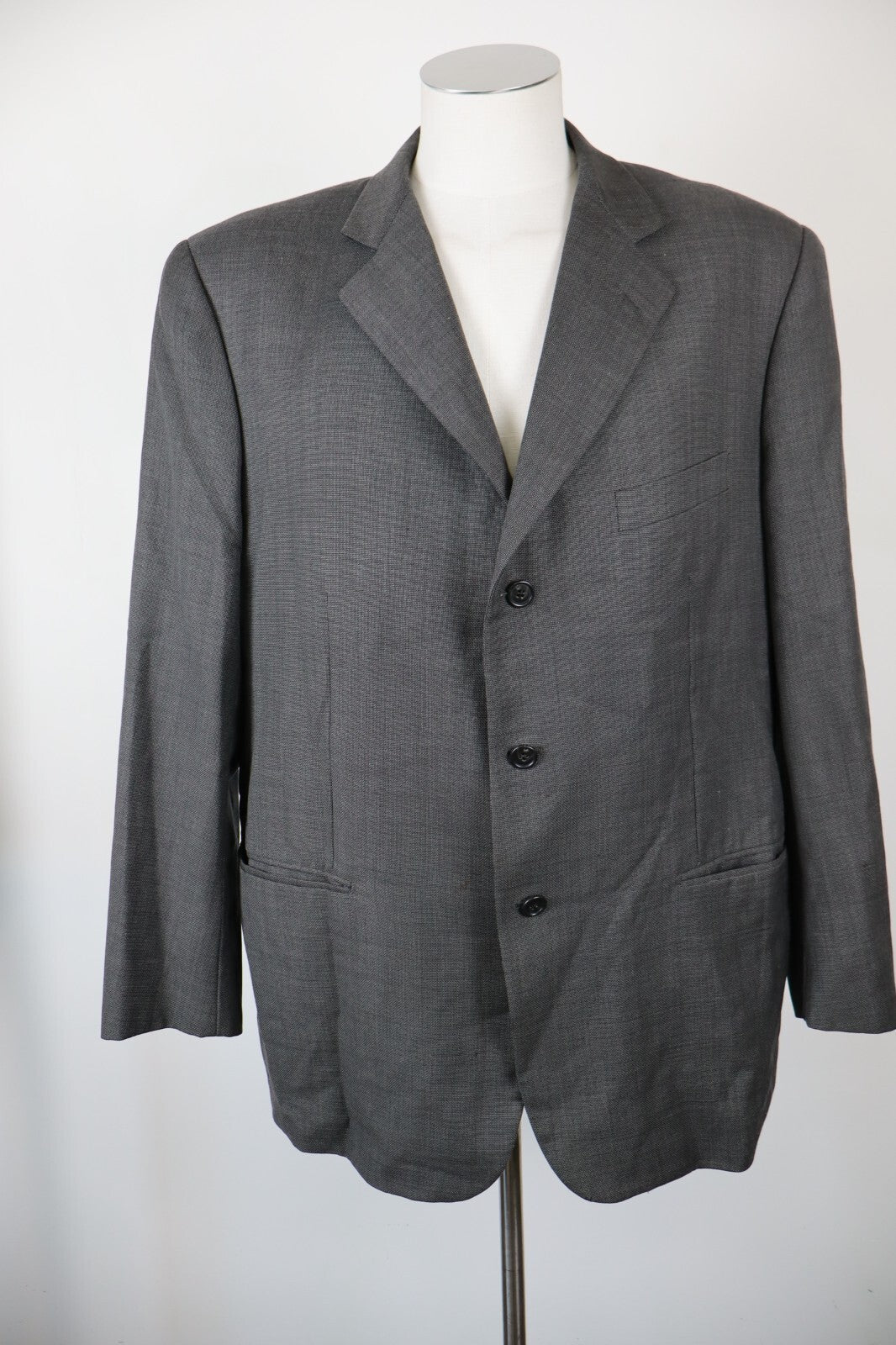 TRUSSARDI BLAZER GIACCA LANA WOOL UOMO Tg 56 MAN JACKET VINTAGE CASUAL