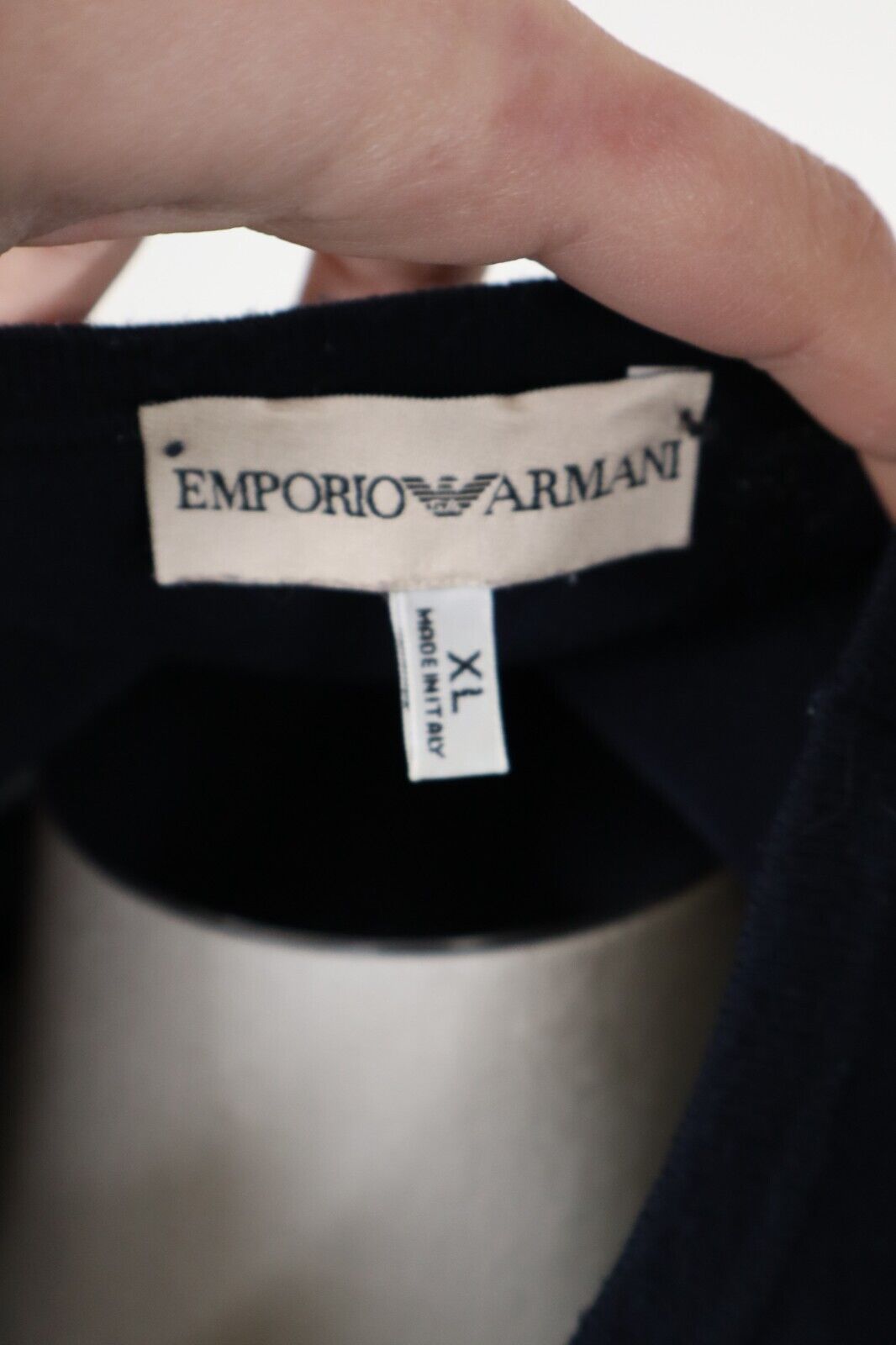 EMPORIO ARMANI MAGLIONE COTONE DONNA Tg. XL WOMAN CASUAL SWEATER