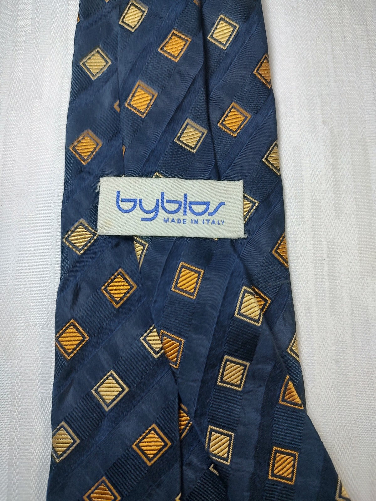 BYBLOS 100% SILK TIE SETA CRAVATTA NECKTIE MADE IN ITALY CLASSIC