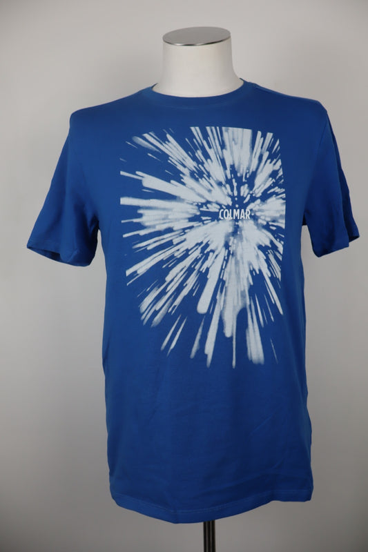 COLMAR MAGLIA UOMO COTONE  L MAN COTTON T-SHIRT CASUAL VINTAGE LOGO MANICA CORTA