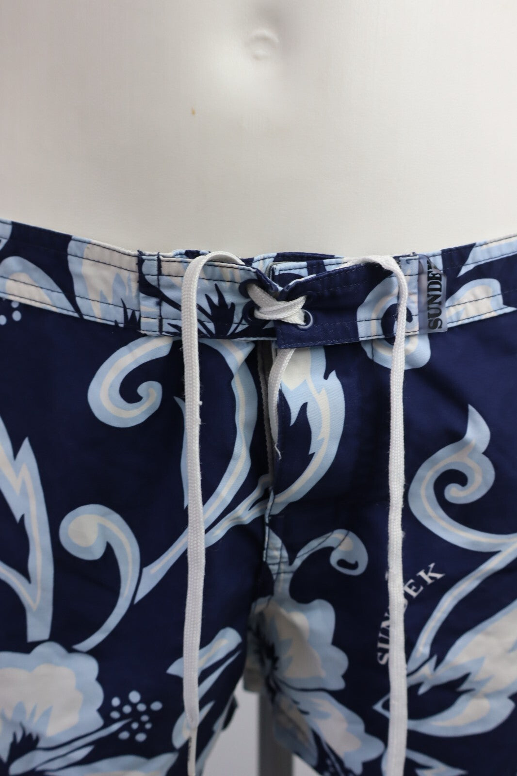 SUNDEK PANTALONCINO DONNA TG 4 WOMAN VINTAGE SHORTS CASUAL MARE COSTUME