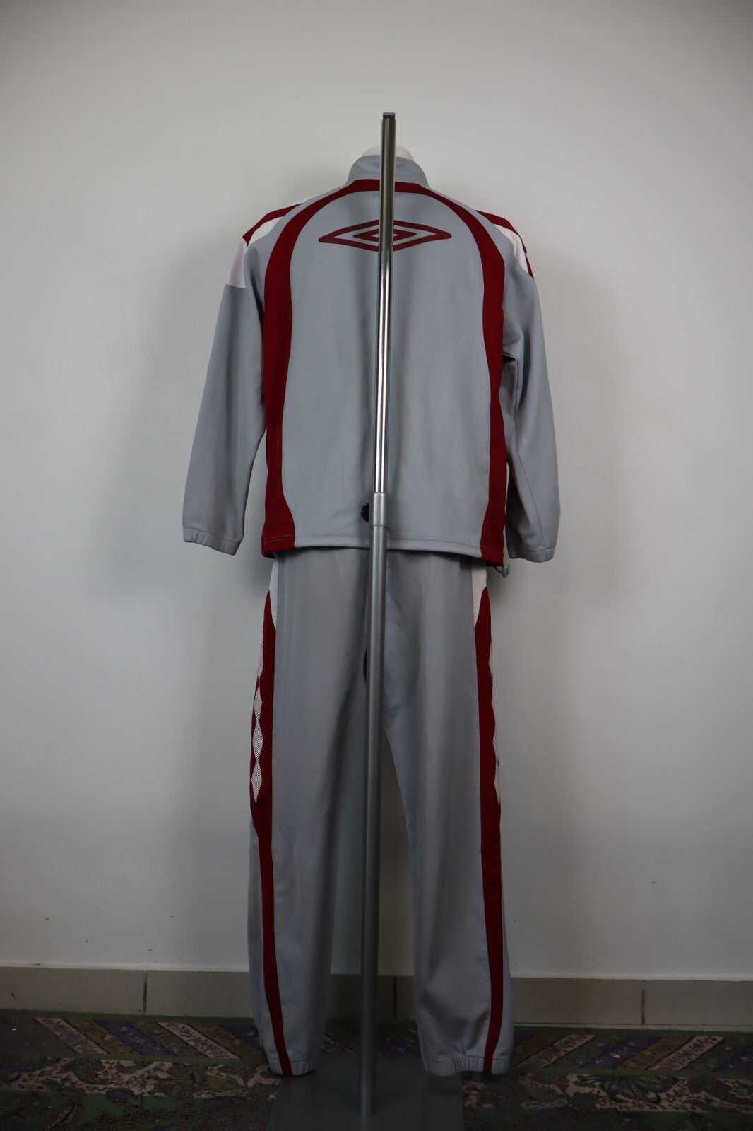 UMBRO SALERNITANA TUTA COMPLETA CALCIO UOMO Tg L TRACKSUIT SPORT VINTAGE
