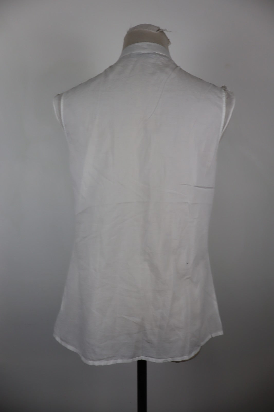 MAX&CO CAMICIA SMANICATA DONNA TG. 44 WOMAN SHIRT CASUAL VINTAGE COTONE VOLANT