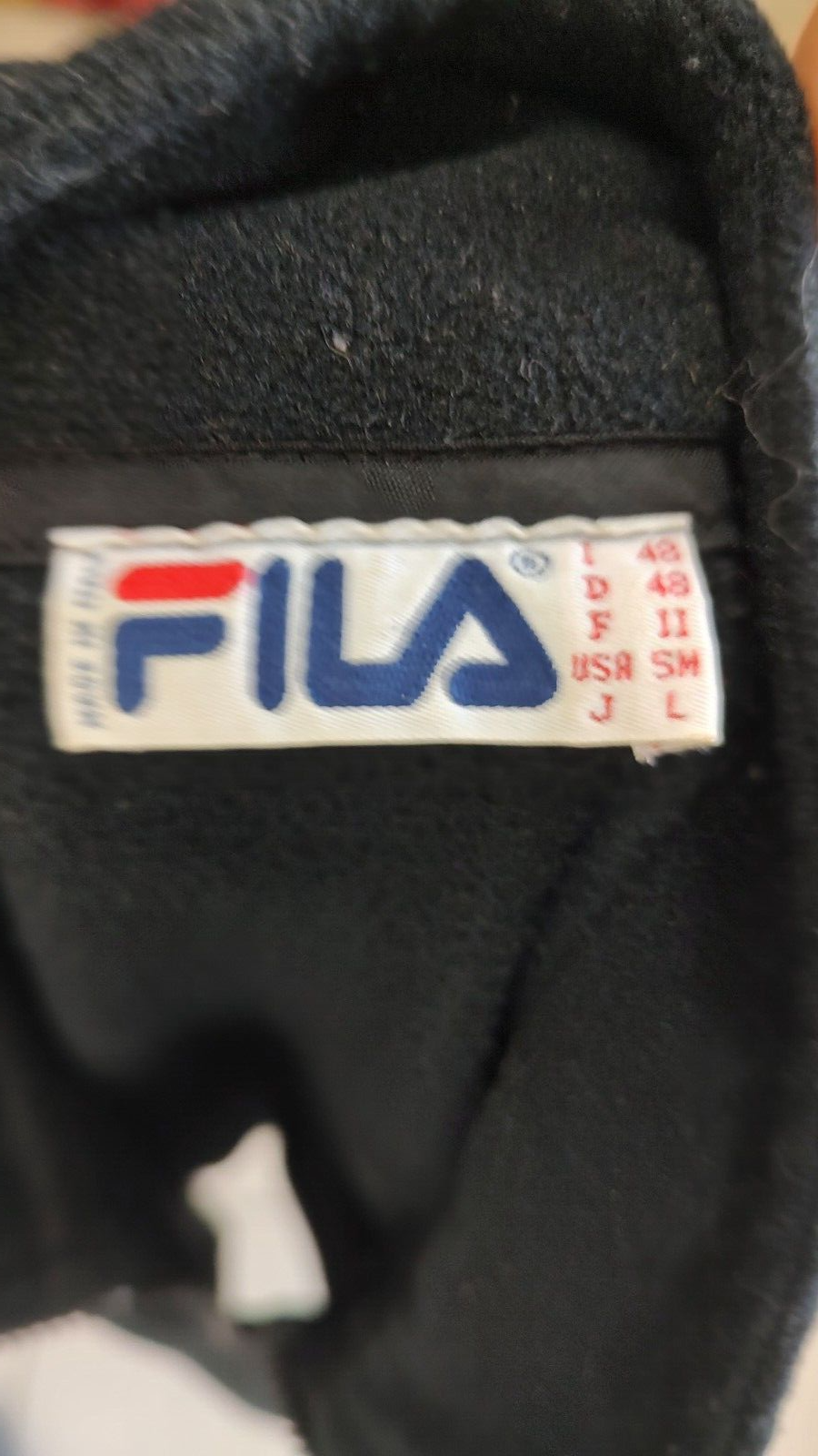 FILA FELPA UOMO Tg 48 SPORT MAN SWEATSHIRT CASUAL VINTAGE PILE