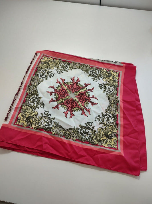 FOULARD 100% SILK SETA SCARVES SCARF SQUARE MADE IN ITALY