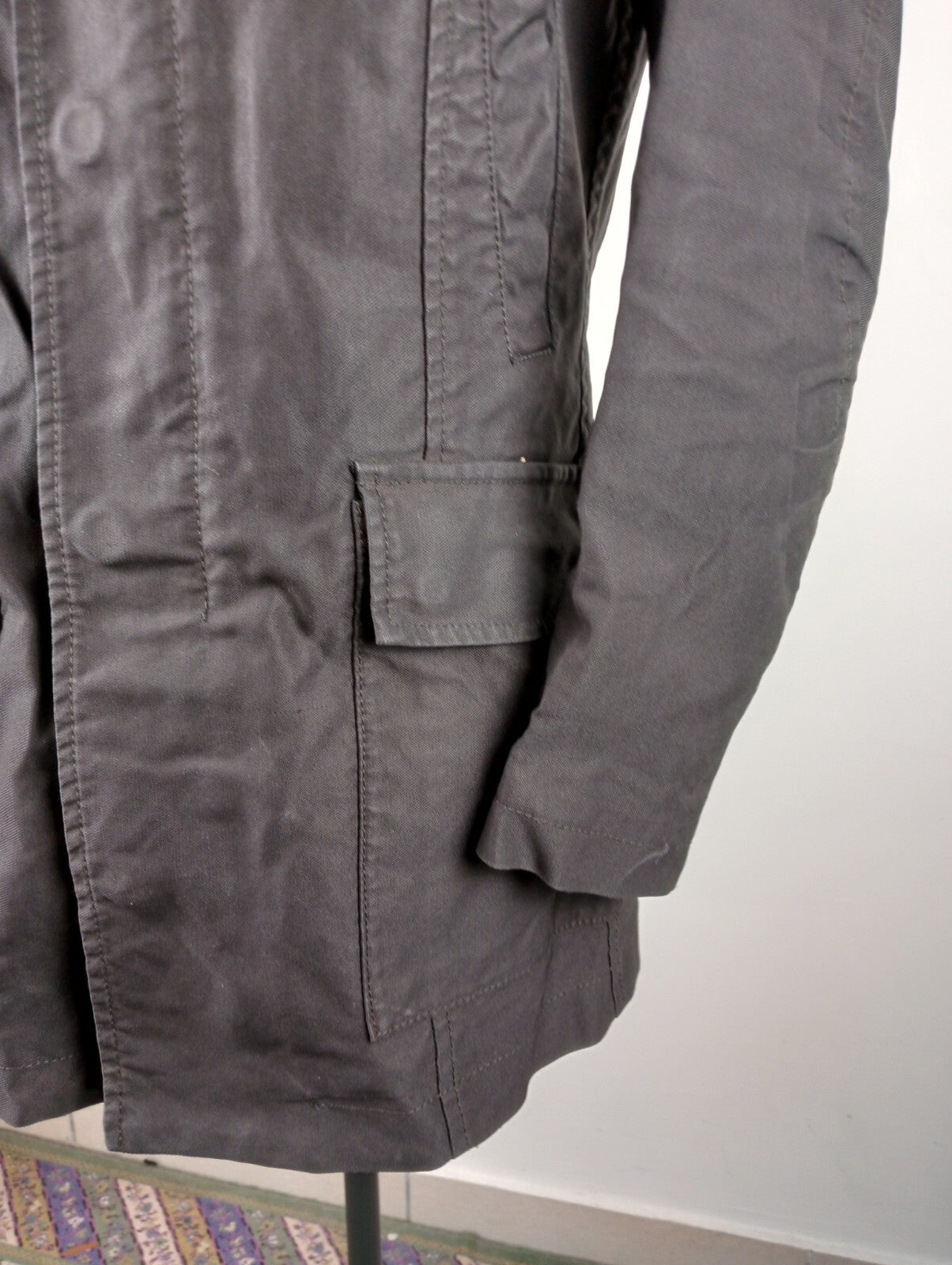 PEUTEREY GIUBBINO DONNA Tg. 48 GIACCA COTONE COTTON WOMAN CASUAL JACKET VINTAGE