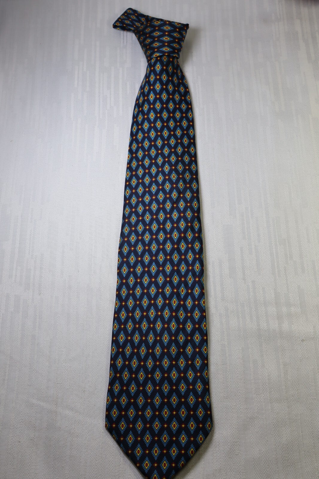 ROXY 100% SILK TIE SETA CRAVATTA NECKTIE MADE IN ITALY