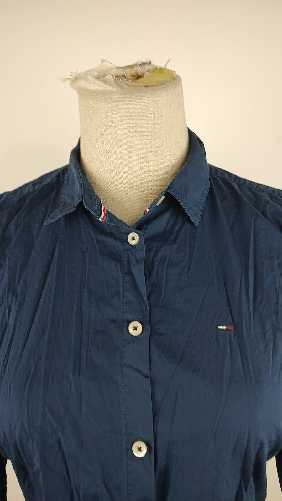 TOMMY HILFIGER CAMICIA DONNA TG. S WOMAN SHIRT CASUAL VINTAGE