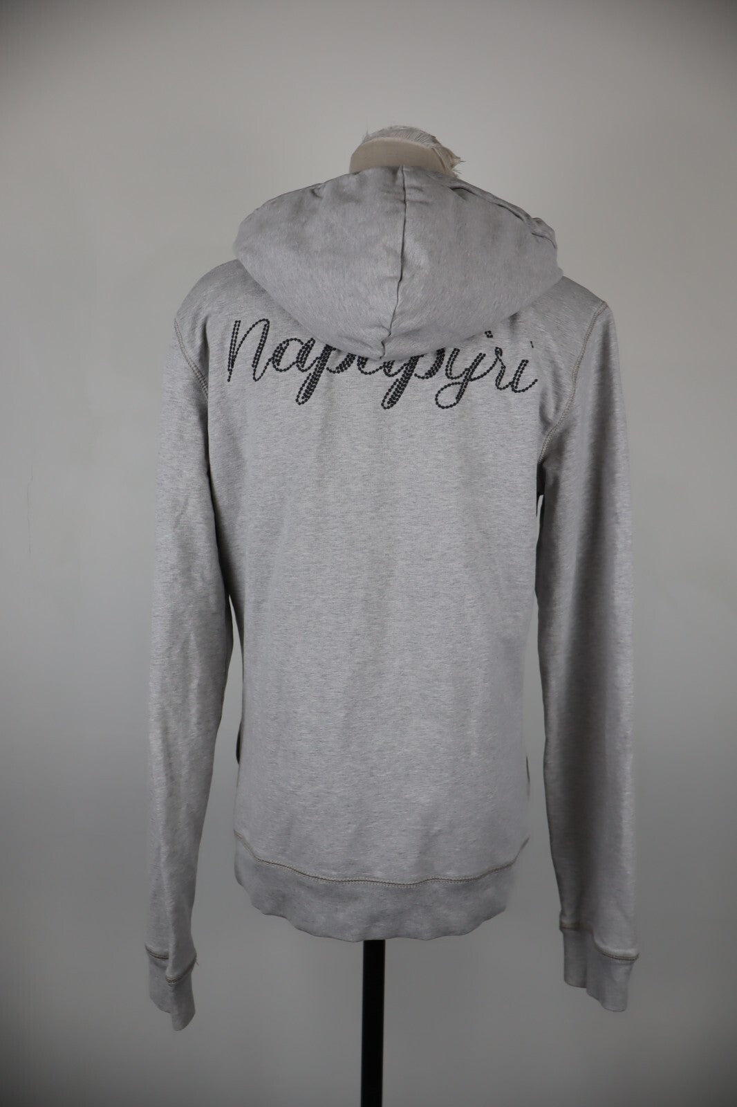 NAPAPIJRI FELPA CAPPUCCIO DONNA L WOMAN CASUAL VINTAGE SPORT SWEATSHIRT COTONE